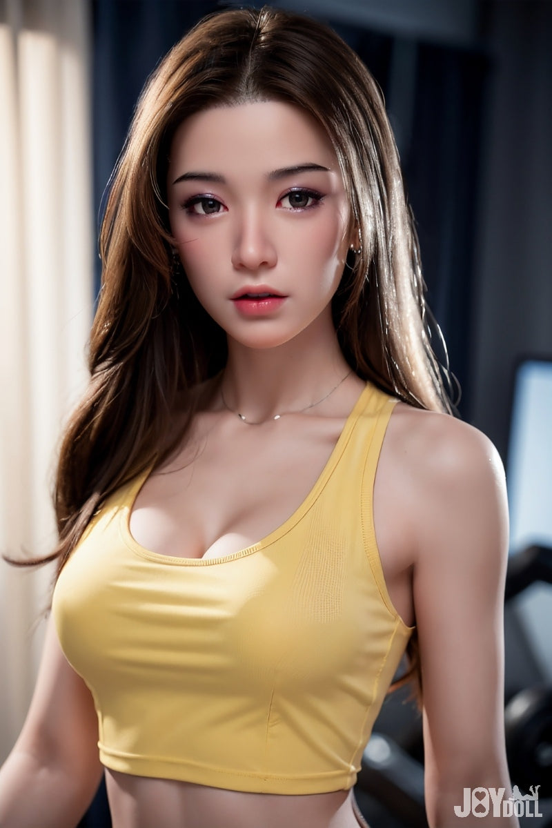 万季- 149-170cm シリコン製ヘッド AiMi セックスドール