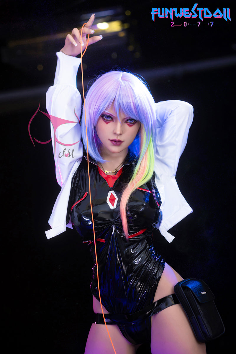 瑠香-シリコンヘッド FunWest Doll