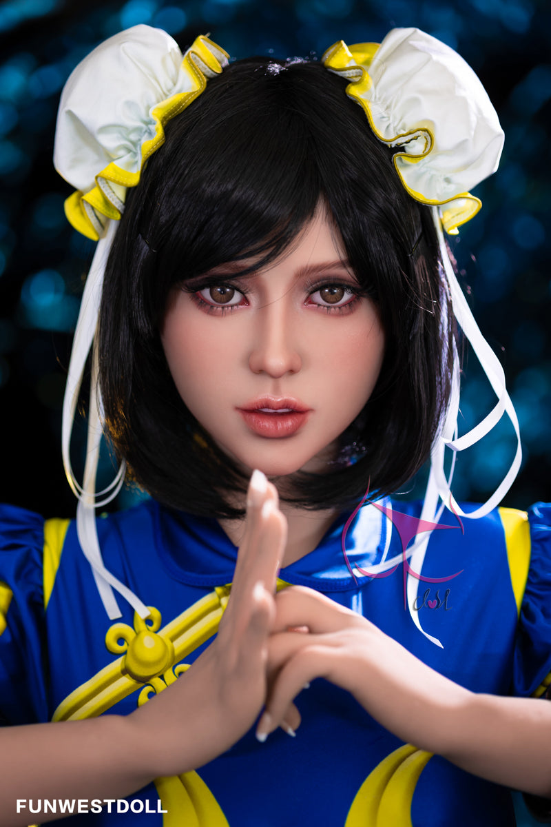 百合-シリコンヘッド FunWest Doll