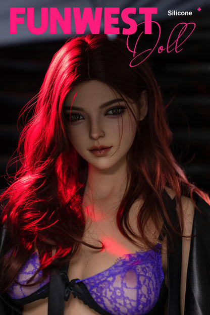 莉乃 - シリコンヘッド FunWest Doll