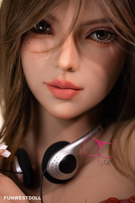 唯-シリコンヘッド FunWest Doll