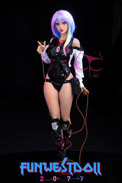 瑠香-シリコンヘッド FunWest Doll