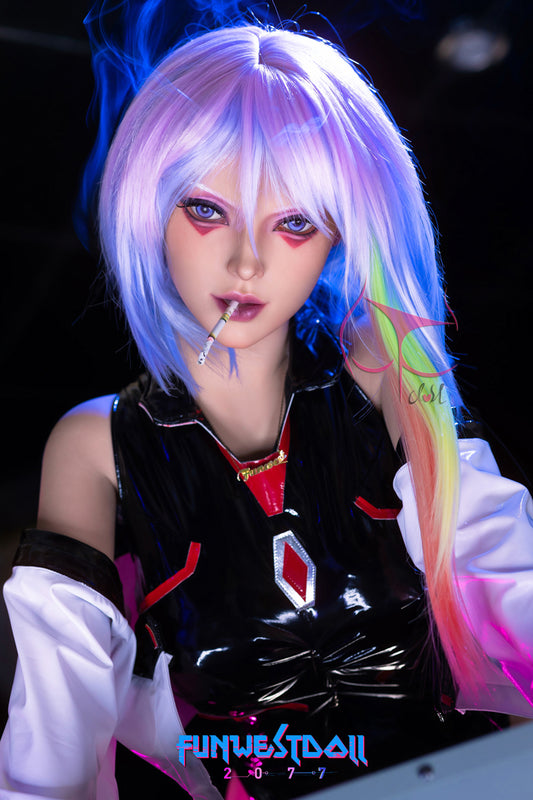 瑠香-シリコンヘッド FunWest Doll