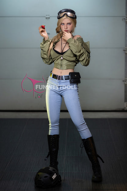 美月-シリコンヘッド FunWest Doll